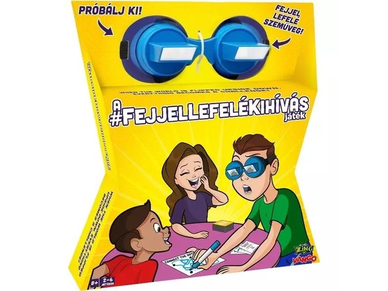 Fejjel lefelé kihívás – periszkópszemüveg és feladatkártyák