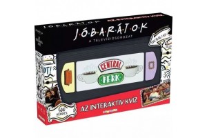 Jóbarátok interaktív kvíz társasjáték - konzol és doboz