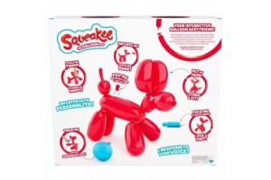 Squeakee interaktív piros lufikutya