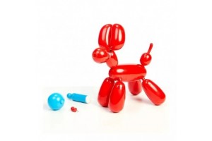 Squeakee interaktív piros lufikutya