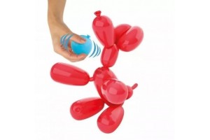 Squeakee interaktív piros lufikutya