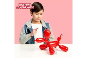 Squeakee interaktív piros lufikutya