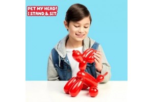 Squeakee interaktív piros lufikutya