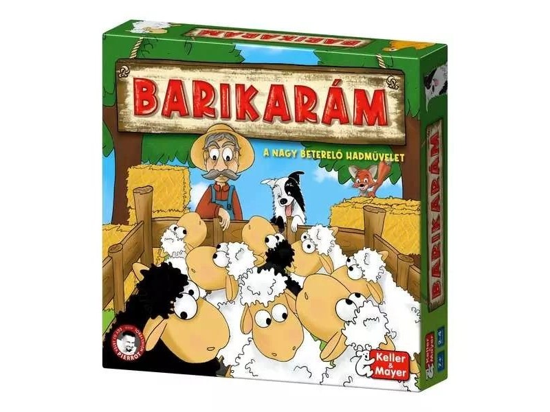 Barikarám társasjáték — tereld a bárányokat a karámba