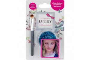 Lukky csillámos testzselé - kék