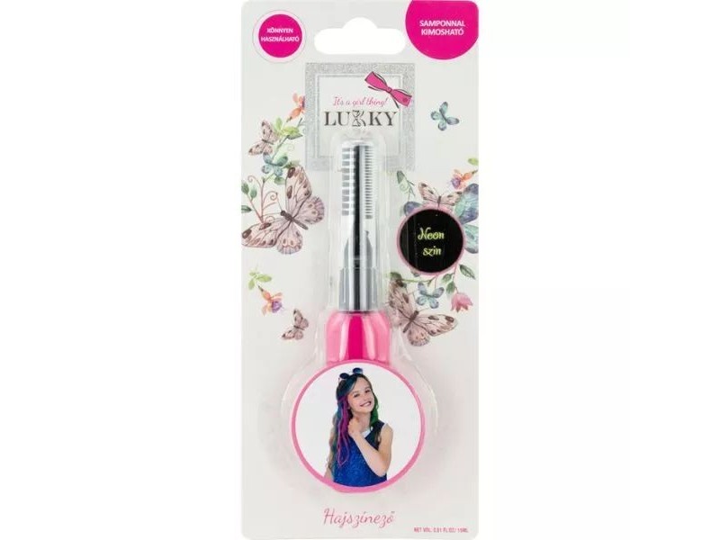 Lukky hajszínező neon rózsaszín - gyerekeknek