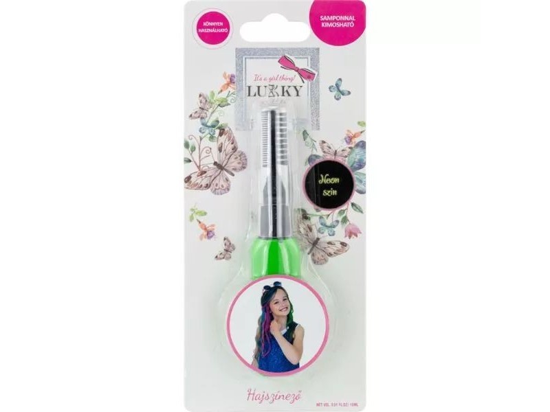 Lukky hajszínező - neon zöld