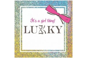 Lukky magenta eper ízű csillámos szájrúzs