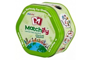 Matchify Utazás – Párosító kártyajáték fém dobozban