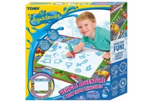 Tomy Aquadoodle járműves rajzszőnyeg - víztollal
