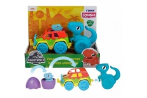 Tomy Toomies Jurassic World dínó járgány