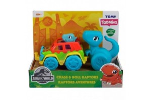 Tomy Toomies Jurassic World dínó járgány