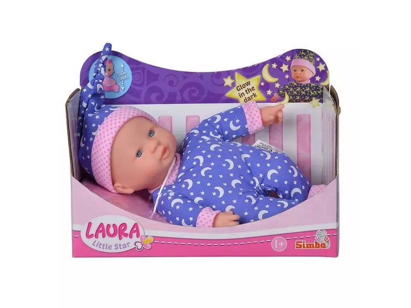 Laura Little Star baba világító pizsamában