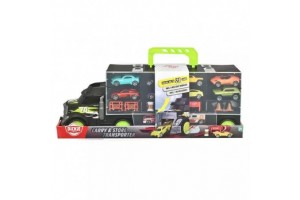 Dickie autószállító kamion 4 kisautóval