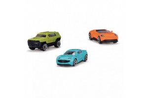 Dickie autószállító kamion 4 kisautóval