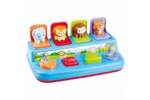 Playgo Kukucska szafari barátok - fejlesztő játék