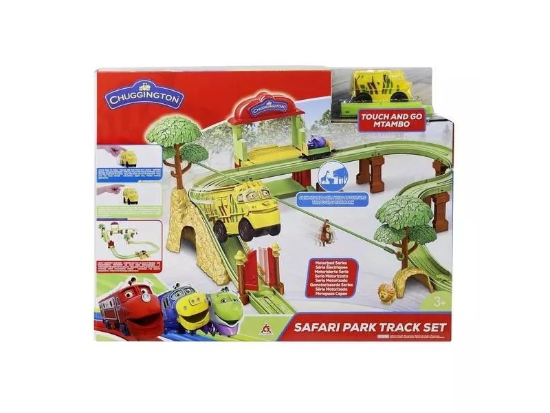 Chuggington Safari Park pályaszett Mtambo mozdonnyal