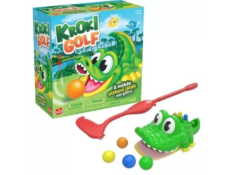 Kroki Golf társasjáték - mini-golf gyerekeknek