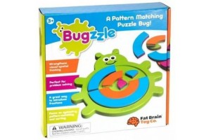 Fat Brain Toys Bogárka kirakós - 18 elem, 40 kártya