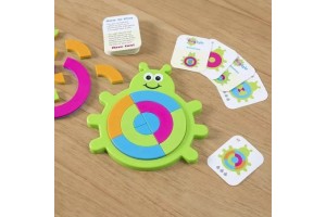 Fat Brain Toys Bogárka kirakós - 18 elem, 40 kártya
