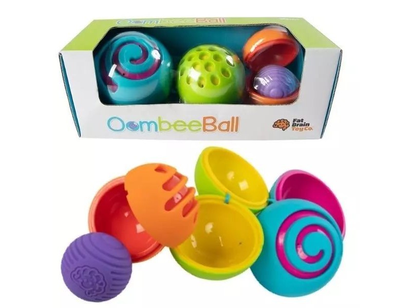 Fat Brain Toys OombeeBall labdafüzér bébijáték