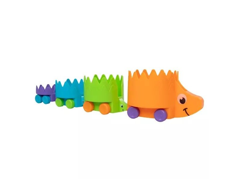 Fat Brain Toys: Rejtőzködő sünik - színes, pakolható