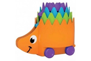 Fat Brain Toys: Rejtőzködő sünik - színes, pakolható