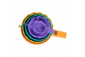 Fat Brain Toys: Rejtőzködő sünik - színes, pakolható