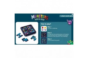 Smart Games: Szörnyrejtő társasjáték — 60 feladvány