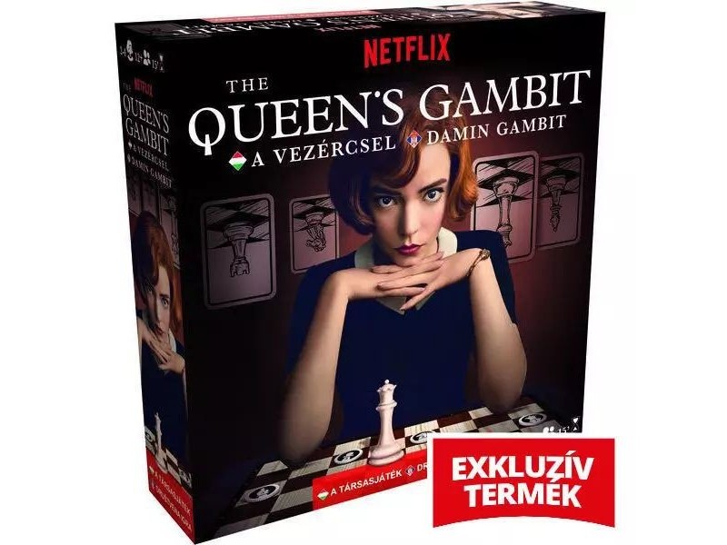 The Queen's Gambit: A vezércsel társasjáték – doboz