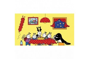 Bogyó és Babóca mézeskalács sütése — diafilm borító