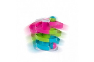 Fat Brain Toys spiráltorony — csörgő labda bébijáték