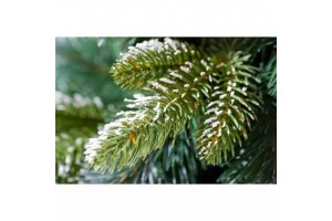 Diamond műfenyő 180 cm talppal - zöld, havas tűlevelek