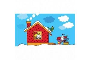 Bogyó és Babóca mézeskalács sütése — diafilm borító