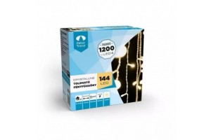 Dekortrend LED fényfüggöny 1,2x1,2 m, 143 LED, meleg fehér