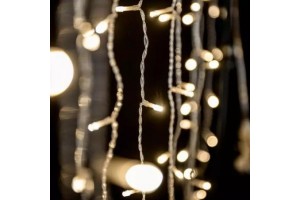 Dekortrend LED fényfüggöny 1,2x1,2 m, 143 LED, meleg fehér