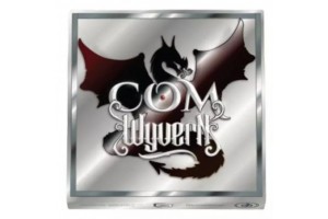 Castle of Mind Wyvern társasjáték - doboz és játékelemek