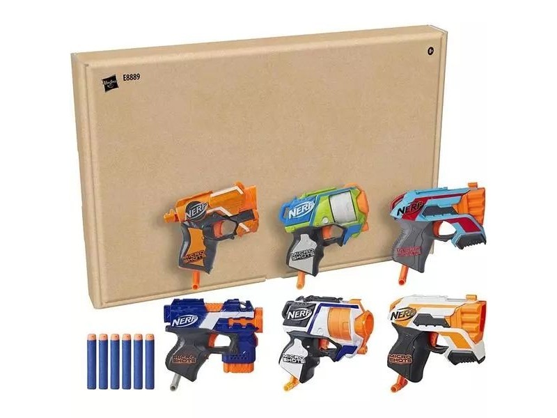 Nerf MicroShots - 6 db szivacslövő