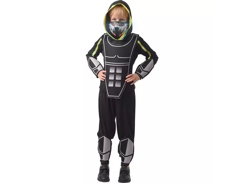 Cyber Hero gyerek jelmez - M (110/120 cm), 5-6 év