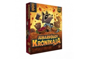 Juharvölgy krónikája társasjáték - doboz és játékelemek