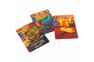 Juharvölgy krónikája társasjáték - doboz és játékelemek