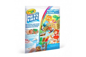 Crayola Color Wonder – Meseország maszatmentes kifestő, 5 filctoll