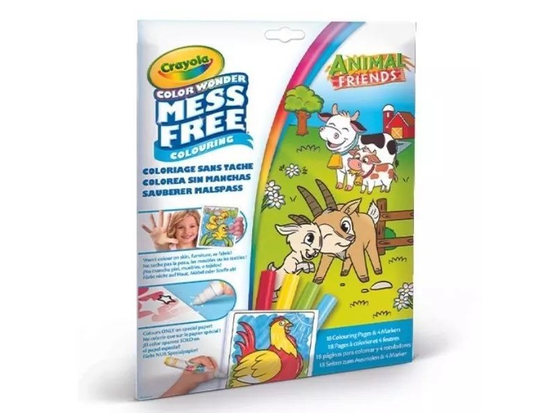 Crayola Color Wonder - Állatok a tanyán kifestő