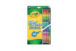 Crayola lemosható filctoll készlet — 50 szín