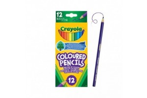 Crayola 12 db színes ceruza – előre hegyezett
