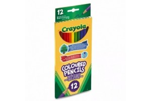 Crayola 12 db színes ceruza – előre hegyezett