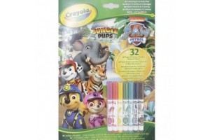 Crayola Mancs őrjárat kifestő és filctollak