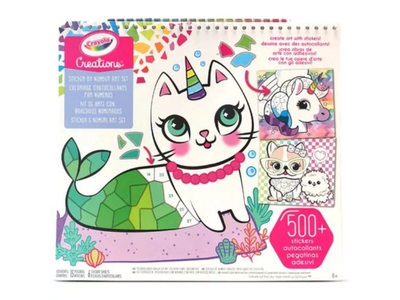 Crayola Creations matricamozaik alkotófüzet