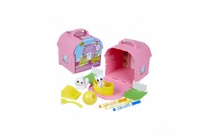 Crayola Washimals - Játék a parkban szett (cica és kutya)