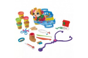 Play-Doh Állatorvosi gyurmaszett - 5 tégely (284 g)